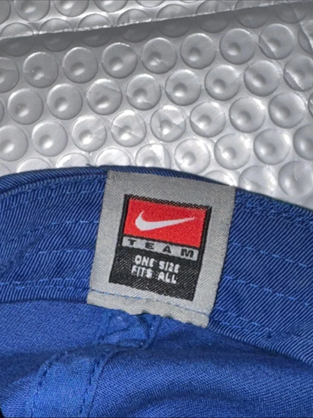 Nike Royal Blue Cap with White Swoosh